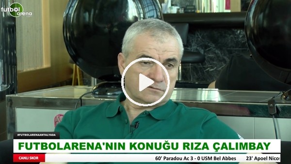 Rıza Çalımbay: "Yabancı sınırı olunca yerli futbolcular çok pahalı oluyor"
