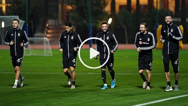 Beşiktaş, ikinci yarı hazırlıklarına başladı