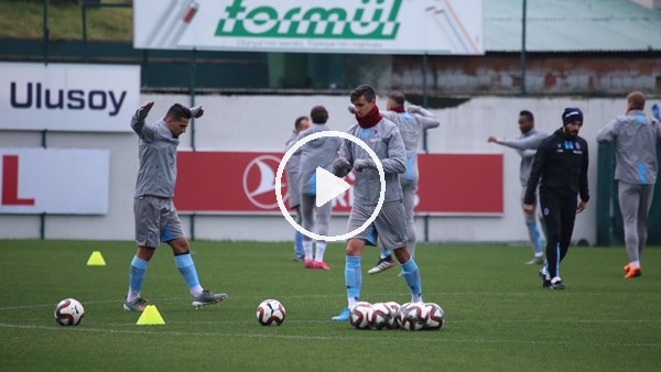 Trabzonspor'da Denizlispor maçı hazırlıkları