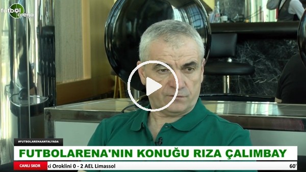 Rıza Çalımbay: "Kendisiyle anlaştık, kulübüyle sözleşmeyi feshetti son ben Avrupa'ya gidiyorum dedi bizi resmen şok etti"