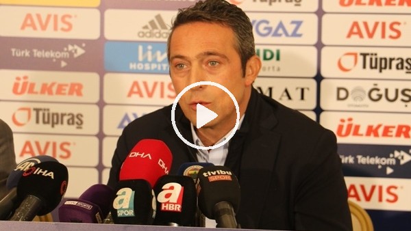 Ali Koç: "Türk futbolunun tamamıyla yeniden yapılandırılması lazım"