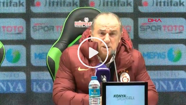 Fatih Terim: "Mustafa Cengiz'e attığım tweetle yanıt verdim benim için konu kapanmıştır"