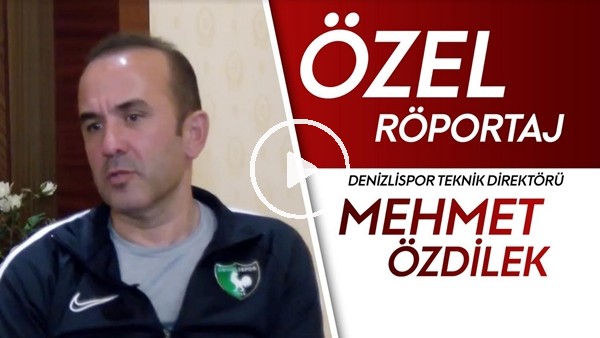 FutbolArena'nın Konuğu Denizlispor Teknik Direktörü Mehmet Özdilek