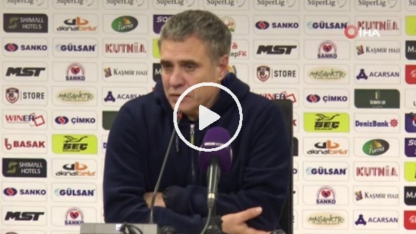Ersun Yanal: "Fenerbahçe böyle şeylere tennezzül etmez"