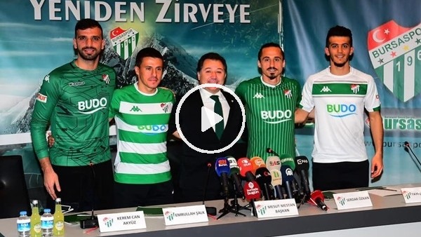 Bursaspor'da transfer şov