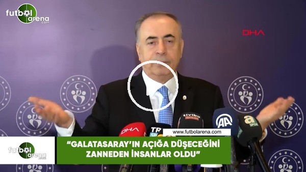 Mustafa Cengiz: "Galatasaray'ın açığa düşeceğini zanneden insanlar oldu"