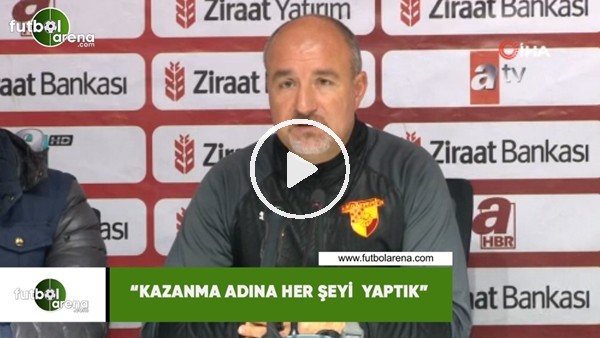 Ersan Parlatan: "Kazanma adına her şeyi yaptık"