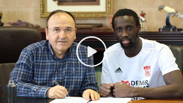 Sivasspor, Samba Camara'yı kadrosuna kattı
