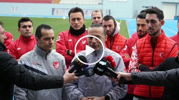 Cüneyt Çakır: En büyük hedefimiz Avrupa Şampiyonası'nda milli takımımızla birlikte bulunmak""