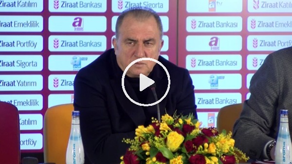 Fatih Terim: "Bazen bir maç kaybedersiniz ama çok şey kazanırsınız"