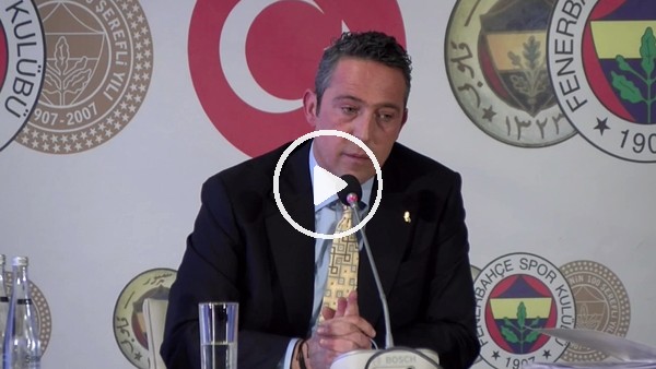 Ali Koç: "Biz, konuşunca 'siyaseti futbola sokuyor' oluyoruz açık açın yapınca normal. Artık kim, kimi neye sokuyor siz karar verin"