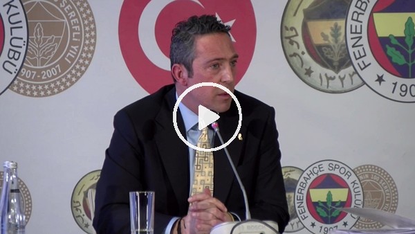 Ali Koç: "Hırsla dolmuş durumdayız"