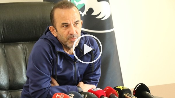 Mehmet Özdilek: "Kazanarak yerimizi sağlamlaştırmak istiyoruz""