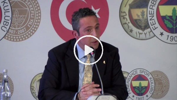 Ali Koç: "Transfer yapmamızın önü kesildi"