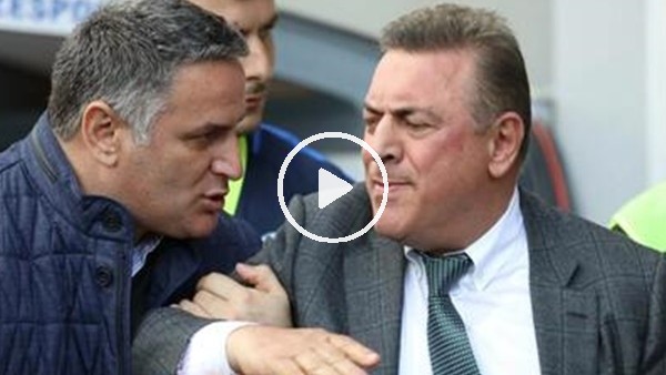Hasan Kartal ile  güvenlik görevliler arasında tartışma