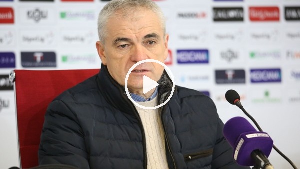 Rıza Çalımbay: "Oyuncularımla guru duyuyorum"