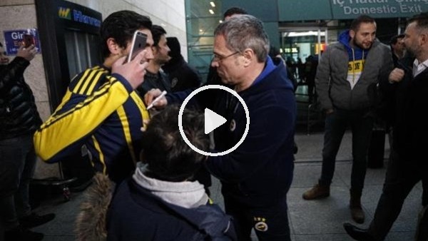 Fenerbahçe kafilesi Ankara'ya geldi