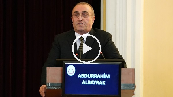 Abdurrahim Albayrak: "Gelecekte büyük transfer olmayacak"