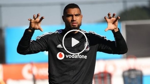Boateng'in antrenmanda attığı şık gol