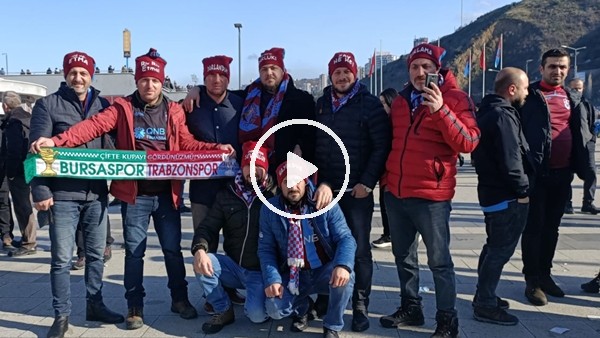 Trabzonsor - Sivasspor maçı öncesi stat çevresi
