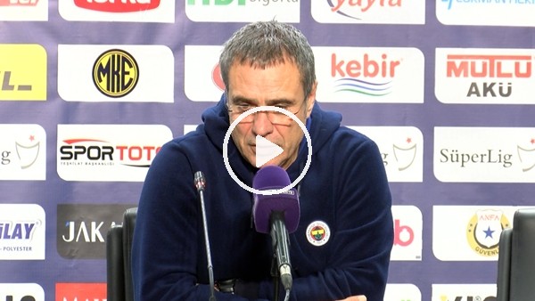 Ersun Yanal: "Fenerbahçe sadece sahada mücadele etmiyor"