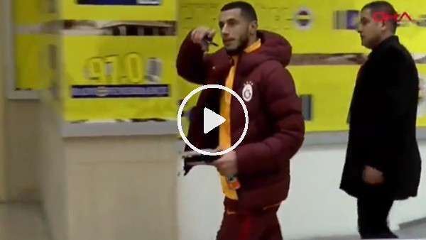 Belhanda'dan maç sonu olay hareket