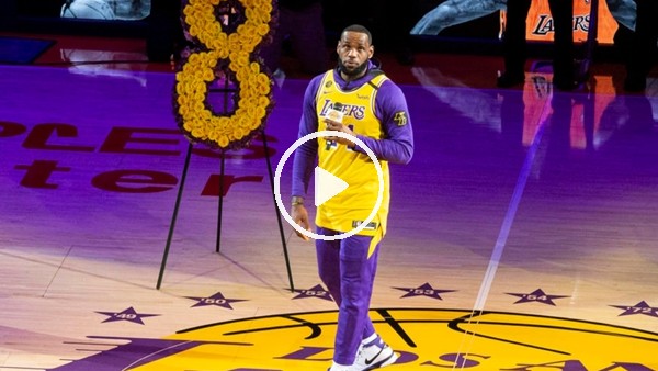 Kobe Bryant'ın anma töreninde duygusal anlar yaşandı