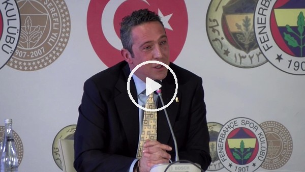 Ali Koç: "Spor ve siyasetin ayrı kulvarda olması gerektiğini başından beri söylüyoruz"