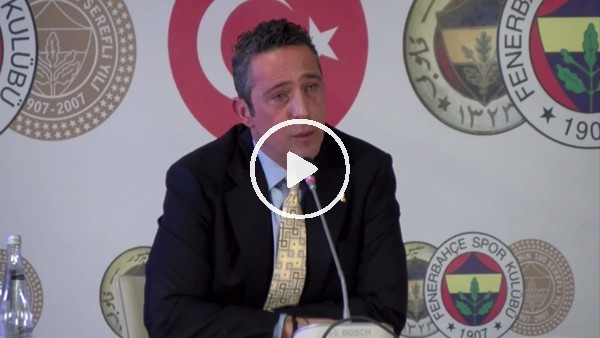Ali Koç: "Fenrbahçe'nin yaşadığı hakem hataları sistematik"