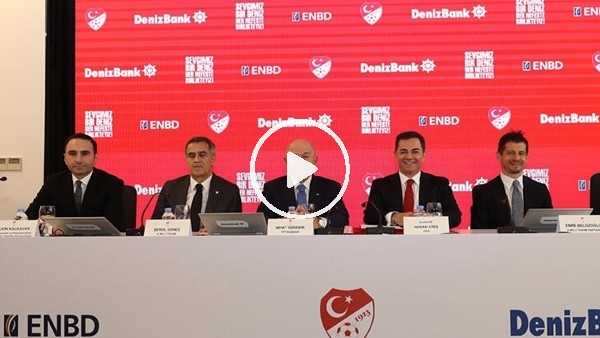 DenizBank, Milli Takm'ın ana sponsoru oldu