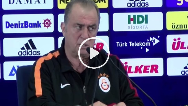 Fatih Terim: "Geçen yıl ki derbide bizde sıkıntı yoktu. Ali Palabıyık'ık ne yaptığına bakın!"