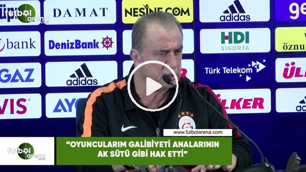 Fatih Terim: "Oyuncularım galibiyeti analarının ak sütü gibi hak etti"