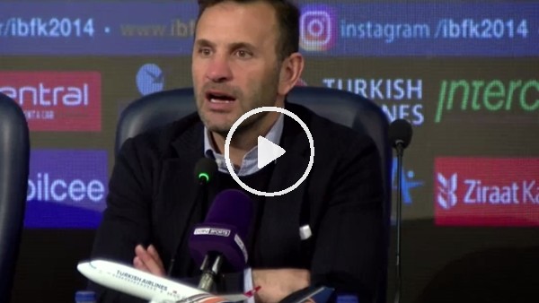 Okan Buruk: "Kendi oyunumuzu sahaya yansıtamadık, mutlu değilim"