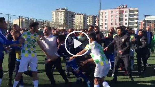 Aydın'da futbolcular bir anda boksöre dönüştü