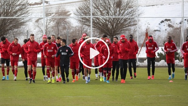 Sivasspor hazırlıklarını sürdürdü