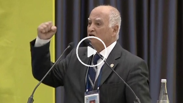 Eski boksör Veysel Oran, Fenerbahçe Divan Kurulu'na damga vurdu