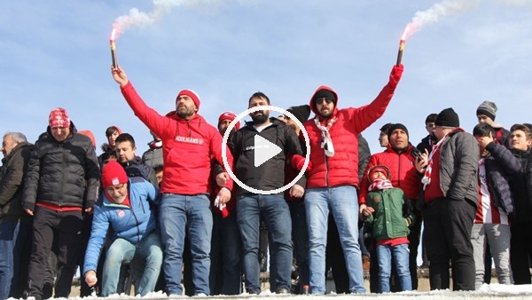 Taraftarlar Sivasspor idmanına akın etti