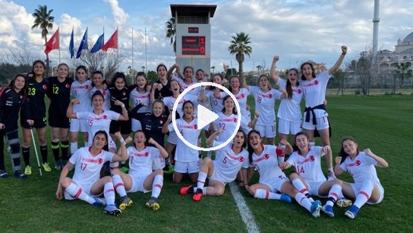 Beyza Semercioğlu'nun İsviçre'ye attığı muhteşem gol