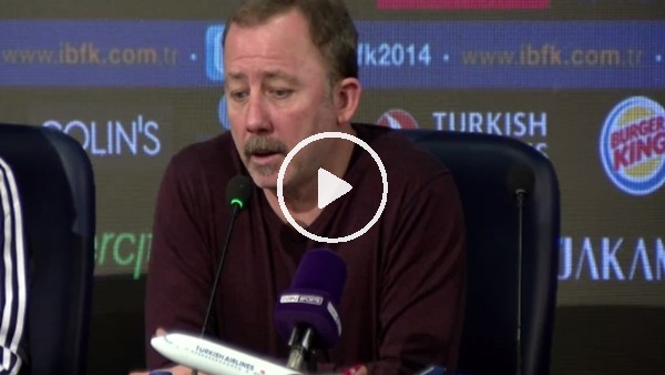 Sergen Yalçın'dan Burak Yılmaz sorusuna cevap! "Bunlar normal şeyler"