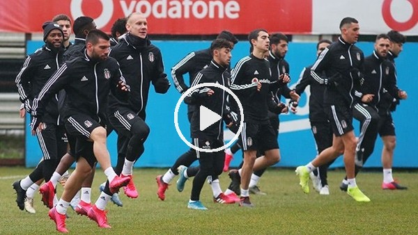 Beşiktaş'ta Başakşehir Maçı Hazırlıkları | FutbolArena Beşiktaş Antrenmanında