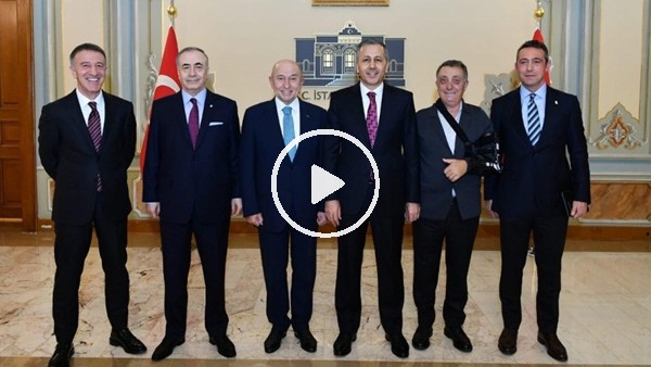 İstanbul Valiliği'ndeki 'futbol' toplantısı sona erdi