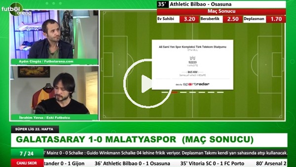 İbrahim Yavuz: "Galatasaray'ın bu süreci kazanarak geçmesi önemli"