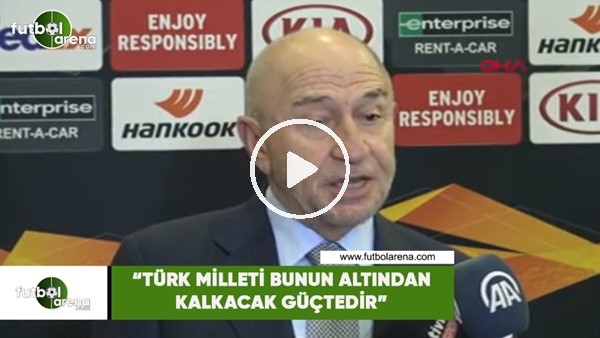 Nihat Özdemir: "Türk milleti bunun altından kalkacak güçtedir"