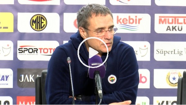 Ersun Yanal: "Büyük ve güçlü taraftarımızın birçok şeyi değiştirebileceğini biliyorum"
