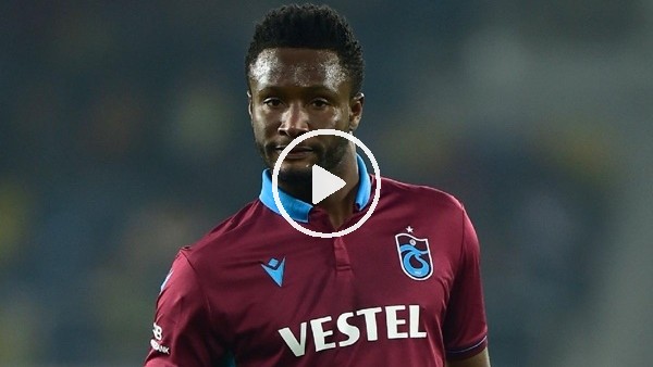 Trabzonspor,  Obi Mikel'in sözleşmesini feshetti