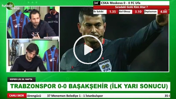 Selçuk Dereli, Trabzonspor - Başakşehir maçındaki tartışmalı penaltı pozisyonunu yorumladı