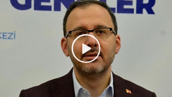 Bakan Kasapoğlu'ndan 'koronavirüs' açıklaması