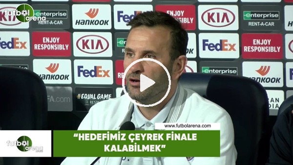 Okan Buruk: "Hedefimiz çeyrek finale kalabilmek"
