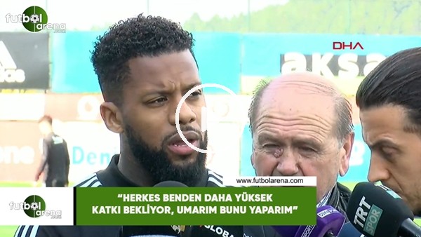 Lens: "Herkes benden daha yüksek katkı bekliyor, umarım bunu yaparım"