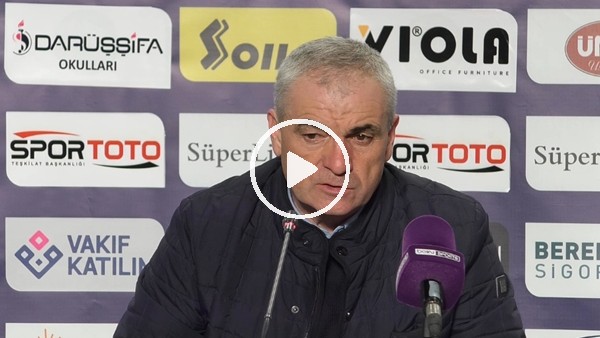 Rıza Çalımbay: "Galatasaray maçını mutlaka iyi bir şekilde bitireceğiz"